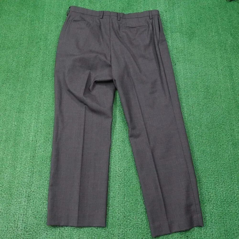 Banana Republic Pants Mens 36x30 Gray Classic Fit Dress Pants Flat Front‎ Wool